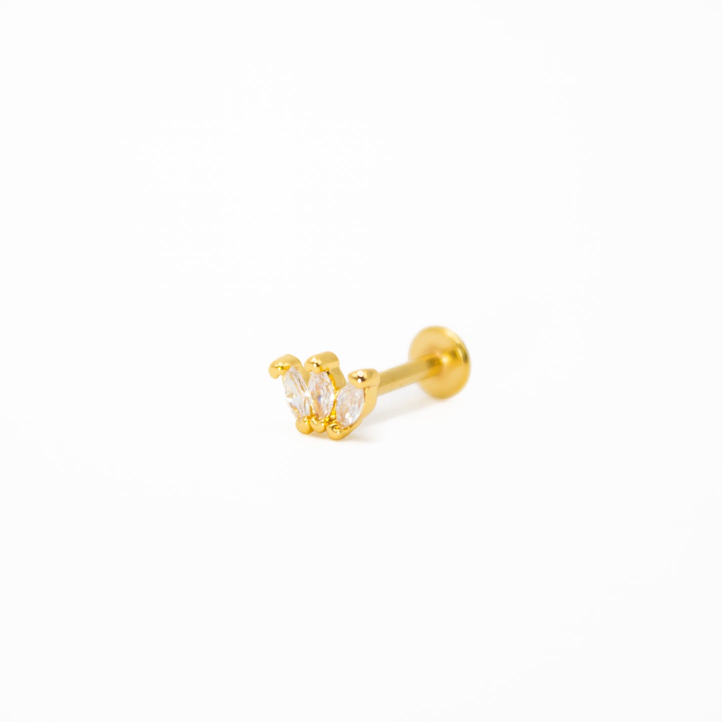 Crown Surgical Steel Piercing