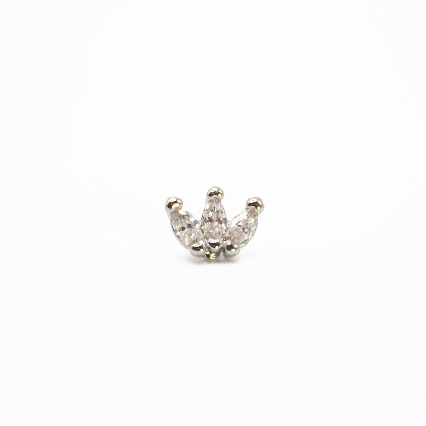 Crown Surgical Steel Piercing